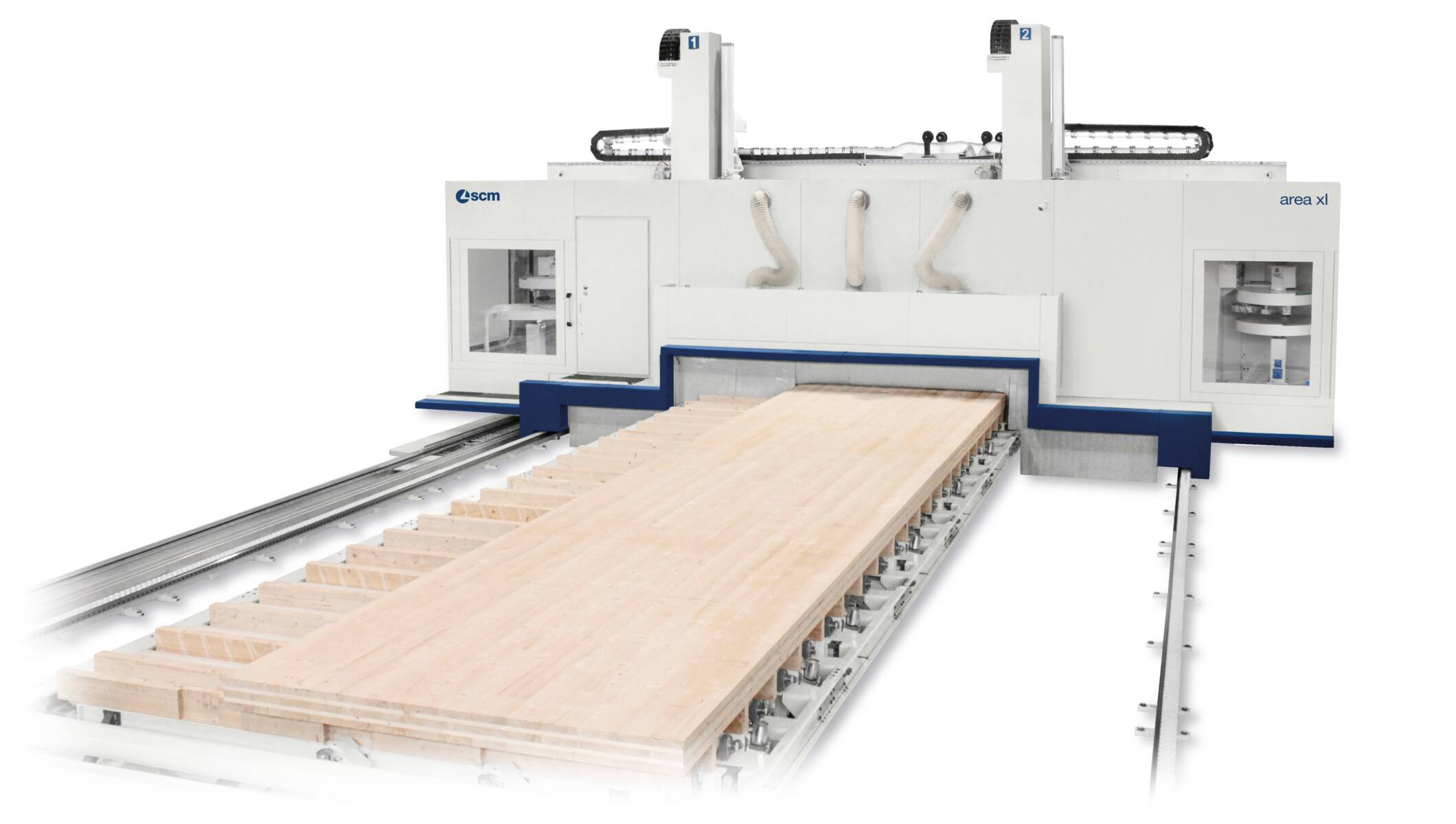Sistemas para la construcción en madera - CNC - Centro de trabajo para carpinteria - area xl